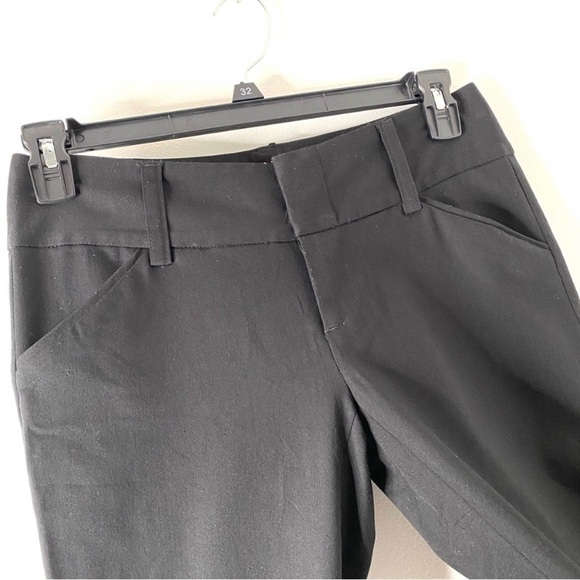 Alice + Olivia Black Career Bootcut Pant - Picture 2 of 9
